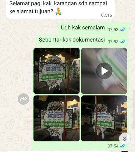 Pengiriman Papan Bunga Selamat Bangka Selatan