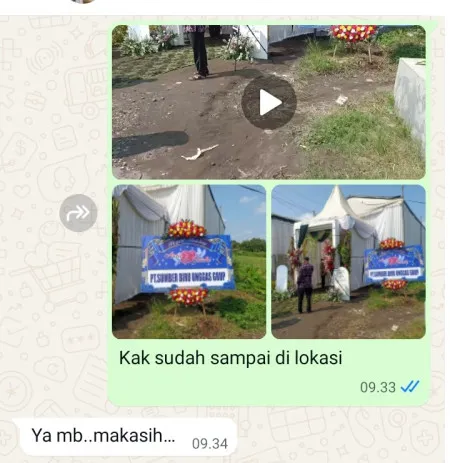 Pengiriman Karangan Bunga Bangka Selatan