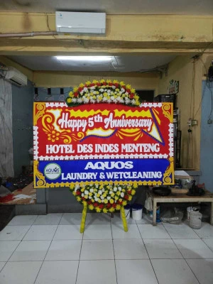 Papan Bunga di Bangka Selatan