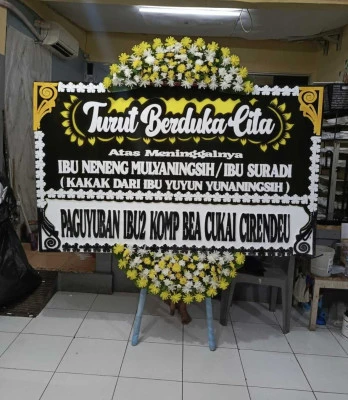 Papan Bunga di Bangka Selatan